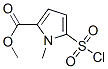 Methyl 5-(chlorosulfonyl)-1-methyl-1H-pyrrole-2-carboxylate Structure,306936-53-8Structure