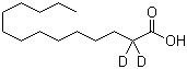 Tetradecanoic-2,2-d2 acid Structure,30719-21-2Structure