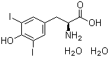 3,5-Diiodo-L-tyrosine dihydrate Structure,312693-60-0Structure