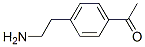 Ethanone, 1-[4-(2-aminoethyl)phenyl]- Structure,31349-78-7Structure