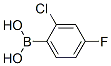 2-Chloro-4-fluorophenylboronic acid Structure,313545-72-1Structure