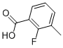 2-Fluoro-3-methylbenzoicacid Structure,315-31-1Structure