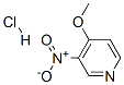 4-Methoxy-3-nitropyridine hydrochloride Structure,31872-61-4Structure