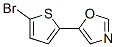 5-(5-Bromo-2-thienyl)-1,3-oxazole Structure,321309-25-5Structure