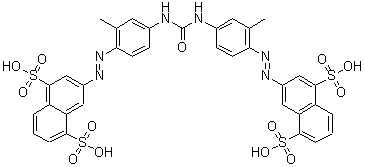 Direct yellow 50 Structure,3214-47-9Structure