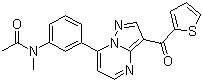 Indiplon Structure,325715-02-4Structure