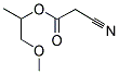 2-Methoxyisopropyl cyanoacetate Structure,32804-79-8Structure