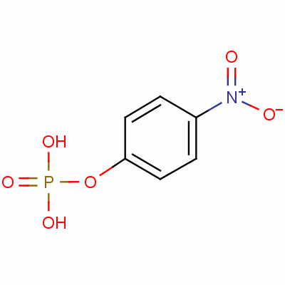 4-Nitrophenyl dihydrogen phosphate Structure,330-13-2Structure