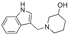 1-(1H-Indol-3-ylmethyl)-3-piperidinol Structure,331976-99-9Structure