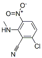 6-Chloro-2-methylamino-3-nitrobenzonitrile Structure,333458-39-2Structure