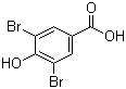 3,5-Dibromo-4-hydroxybenzoic acid Structure,3337-62-0Structure