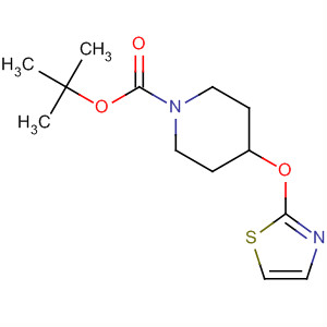 Tert-butyl 4-(thiazol-2-yloxy)piperidine-1-carboxylate Structure,333985-98-1Structure