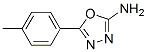 5-(4-Methylphenyl)-1,3,4-oxadiazol-2-amine Structure,33621-60-2Structure