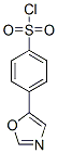 4-(1,3-Oxazol-5-yl)benzenesulfonyl chloride Structure,337508-66-4Structure