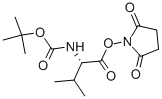 BOC-VAL-OSU Structure,3392-12-9Structure