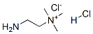 (2-Aminoethyl)trimethylammonium chloride hydrochloride Structure,3399-67-5Structure