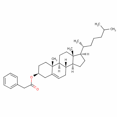 Cholesterol phenylacetate Structure,33998-26-4Structure