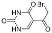 5-(Bromoacetyl)uracil Structure,34034-07-6Structure