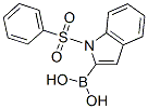 1-(Phenylsulfonyl)-2-indoleboronic acid Structure,342404-46-0Structure