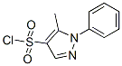 5-Methyl-1-phenyl-1H-pyrazole-4-sulfonyl chloride Structure,342405-38-3Structure