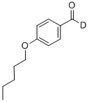 4-N-pentyloxybenzaldehyde-a-d1 Structure,342611-09-0Structure