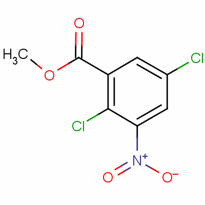 Methyl 2,5-dichloro-3-nitrobenzoate Structure,34408-25-8Structure