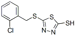 5-(2-Chlorobenzylthio)-2-mercapto-1,3,4-thiadiazole Structure,345991-75-5Structure