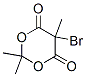 5-Bromo-2.2.5-trimethyl-1.3-dioxane-4.6-dione Structure,34817-42-0Structure