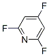 2,4,6-Trifluoropyridine Structure,3512-17-2Structure