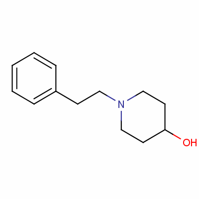 N-phenethyl-4-hydroxy piperidine Structure,3518-76-1Structure