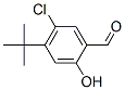 4-tert-Butyl-5-chloro-2-hydroxybenzaldehyde Structure,3522-86-9Structure