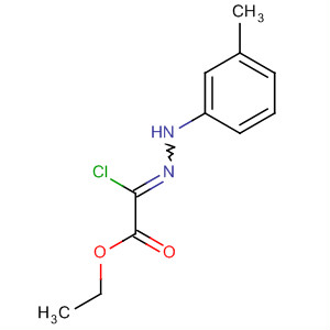 2-Chloro-2-(3-methyl-phenyl-hydrazono)-acetic acid ethyl ester Structure,35229-96-0Structure