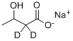 Sodium (±)-3-hydroxybutyrate-2,2-d2 Structure,352439-00-0Structure