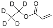 Ethyl-d5 acrylate (stabilized with approx. 20 ppm monoethyl ether hydroquinone) Structure,35717-06-7Structure