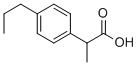 (2Rs)-2-(4-n-propylphenyl)propanoic acid Structure,3585-47-5Structure