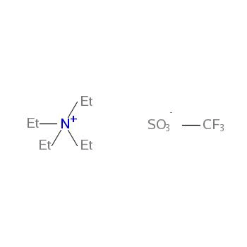 Tetraethylammonium trifluoromethanesulfonate Structure,35895-69-3Structure