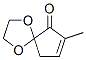 1,4-Dioxaspiro[4.4]non-7-en-6-one, 7-methyl- Structure,35938-83-1Structure