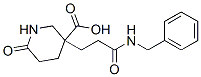 3-(2-Benzylcarbamoyl-ethyl)-6-oxo-piperidine-3-carboxylic acid Structure,361372-43-2Structure