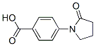 4-(2-Oxo-pyrrolidin-1-yl)-benzoic acid Structure,36151-44-7Structure