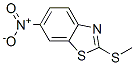 2-(Methylthio)-6-nitro-1,3-benzothiazole Structure,3621-99-6Structure