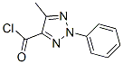 5-Methyl-2-phenyl-2H-1,2,3-triazole-4-carbonyl chloride Structure,36401-55-5Structure