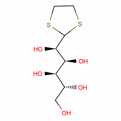 D-glucose  ethylenedithioacetal  97 Structure,3650-65-5Structure