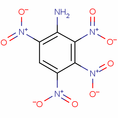 Tetranitroaniline Structure,3698-54-2Structure