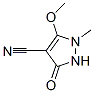 1H-pyrazole-4-carbonitrile, 2,3-dihydro-5-methoxy-1-methyl-3-oxo- Structure,37016-72-1Structure