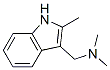 2-Methyl-3-N,N-dimethylaminomethylindole Structure,37125-92-1Structure