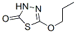 1,3,4-Thiadiazol-2(3h)-one, 5-propoxy- Structure,37158-82-0Structure