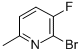 2-Bromo-3-fluoro-6-picoline Structure,374633-36-0Structure