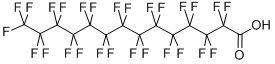 Perfluorotetradecanoic acid Structure,376-06-7Structure