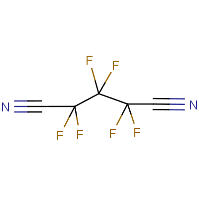 Hexafluoroglutaronitrile Structure,376-89-6Structure