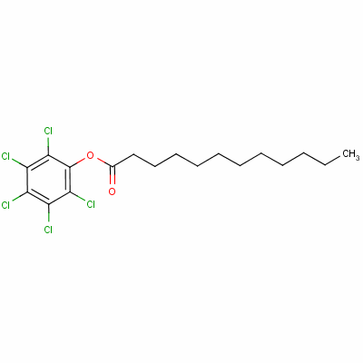 Pentachlorophenol dodecanoate Structure,3772-94-9Structure